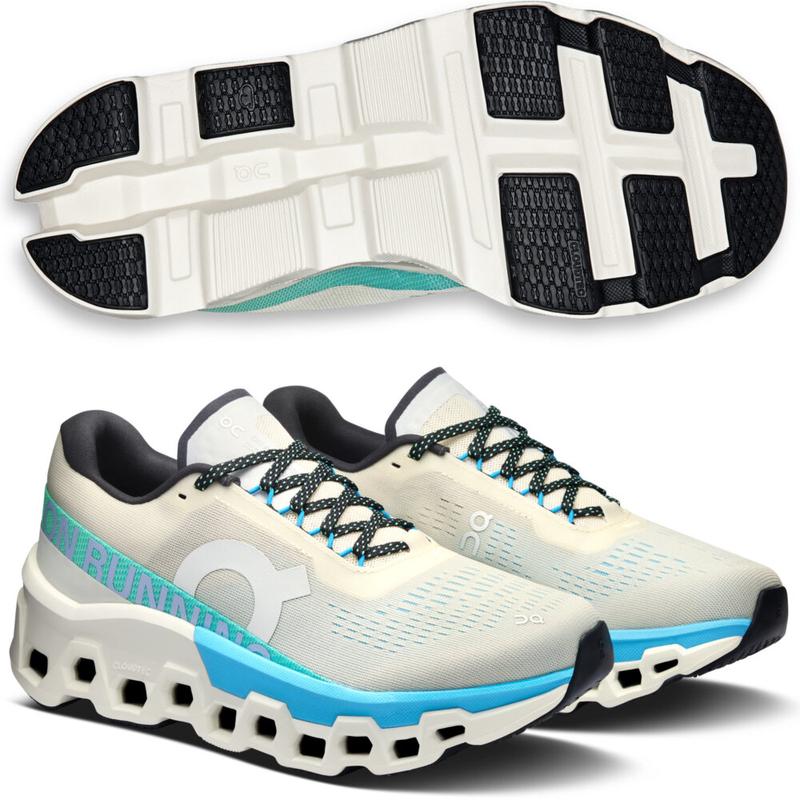 代购ON昂跑Cloudmonster 2女士跑步鞋高缓震前掌推进吸震保护网面