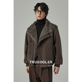 老钱风棉服 夹克外套男座山雕保暖工装 储格 立领加厚加绒冬季