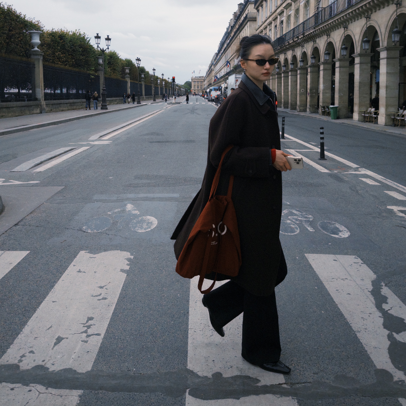 SLO“中古羊毛大衣”女