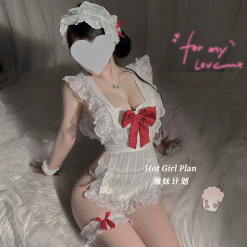 辣妹计划：请命令我*性感女仆纯欲晴趣女佣cos制服qqny内衣裙套装