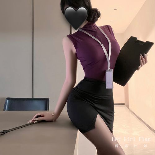情趣秘书cos职业装纯欲性感制服御姐ol女qqny内衣包臀裙辣妹套装