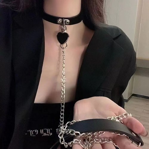 辣妹计划：配件合集*蕾丝乳贴眼罩牵引绳领带腰封脚链胸链听诊器