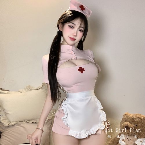 性感护士制服情侣趣味内衣诱惑装