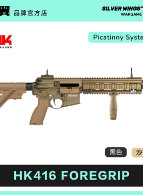 原品复刻〔 HK FOREGRIP 〕QWB 尼龙改装造型玩具模型