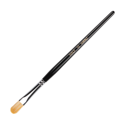 日本名村大成堂HALF水彩画笔 尼龙羊毛混毛水粉椭圆画笔圆头画笔 昔酒推荐