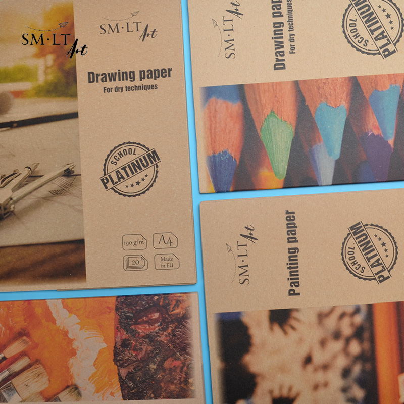 欧洲进口smlt白金系列便携水彩纸