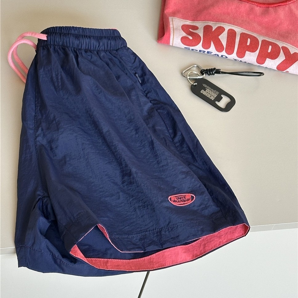 KK Korea韩版童装春款夏款三色撞色口袋短裤-藏青,童装/婴儿装/亲子装,裤子,淘宝优惠券,粉丝福利购,淘宝优惠卷