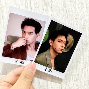 李现微博语录卡李现周边3寸照片写真lomo创意定制纪念明信片