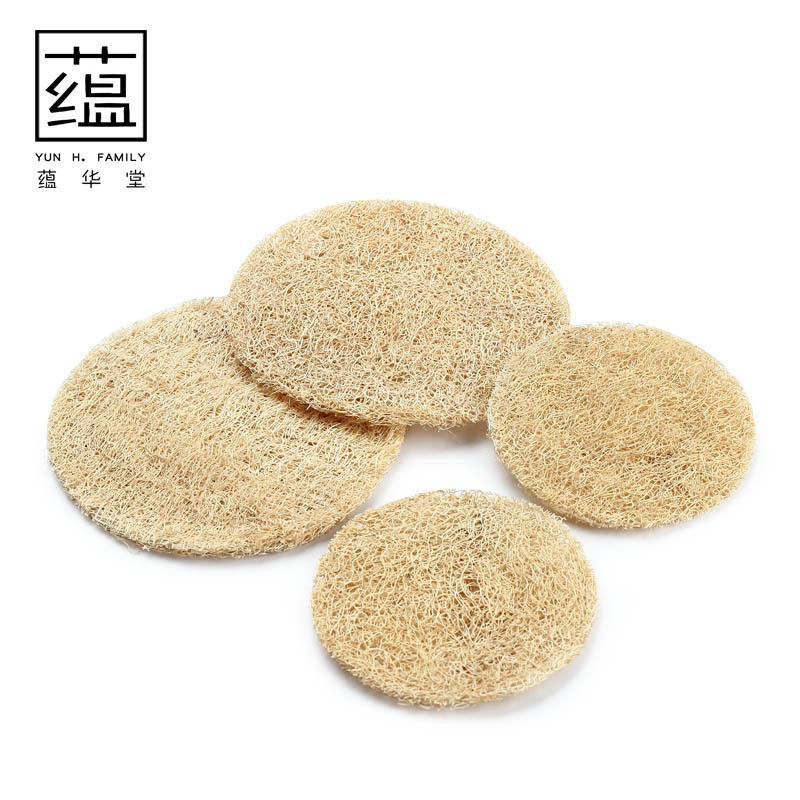 日式手工天然丝瓜络养壶垫壶垫杯垫壶托茶垫功夫茶具茶道零配