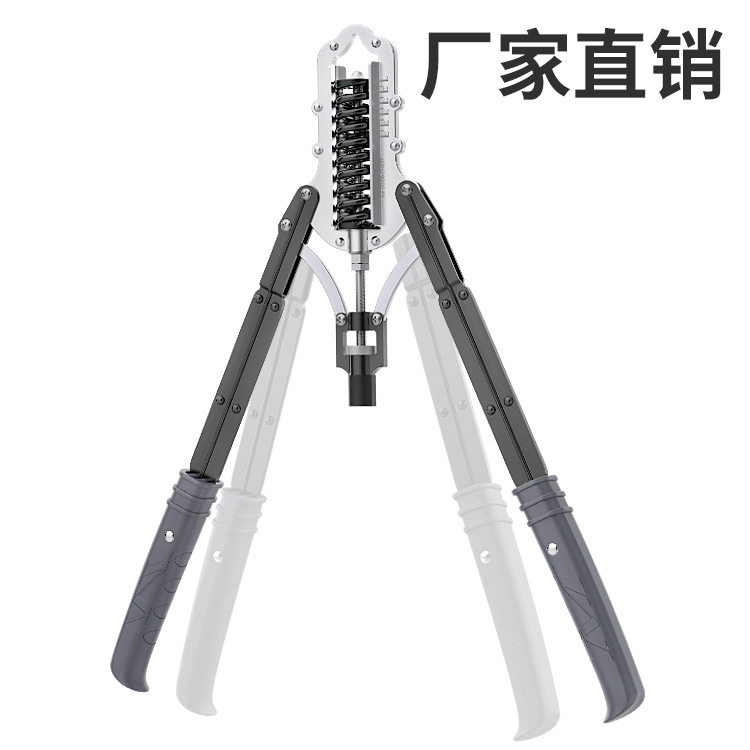 臂力器弹簧自由调节力度握力器A款可调节健身器材握力棒80KG50KG