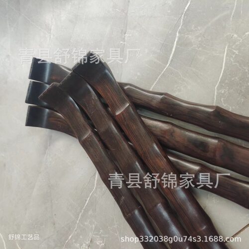 紫光檀木铜挠竹节挠痒痒挠牛角痒痒挠紫檀木铜柄痒痒挠