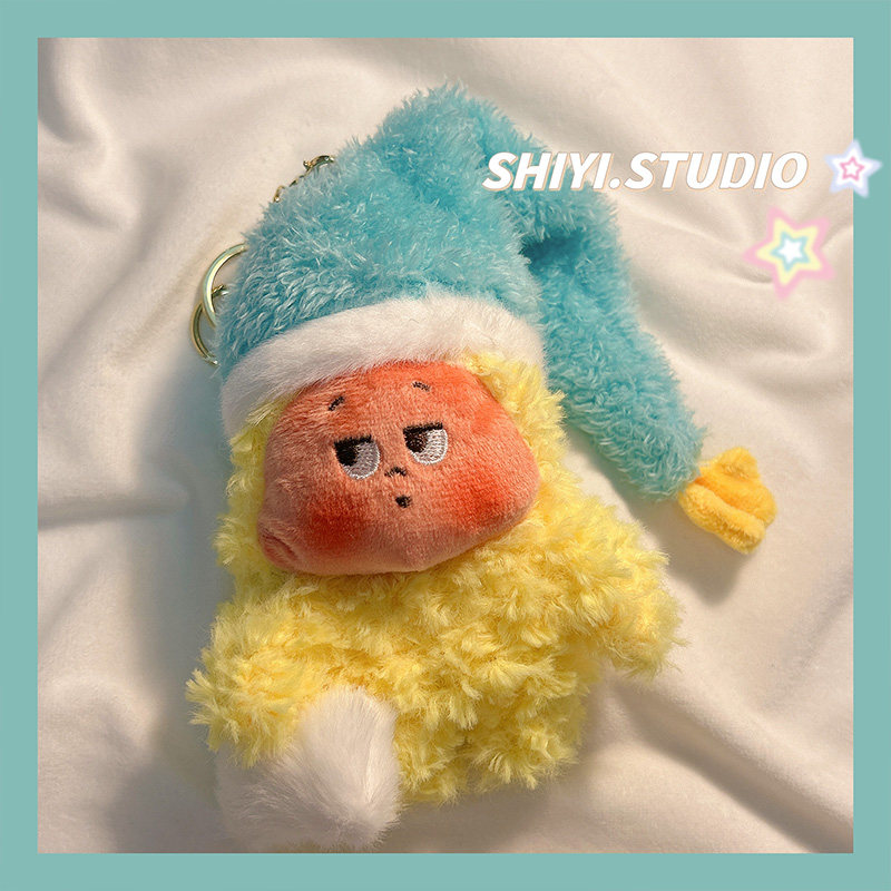 软萌可爱睡帽星星人适用AirPods4保护套新款iPod苹果耳机