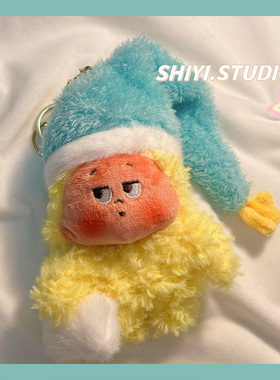 软萌可爱睡帽星星人适用AirPods4保护套新款iPod苹果耳机壳毛绒1/2代无线蓝牙3代airpodspro2代软防摔保护壳