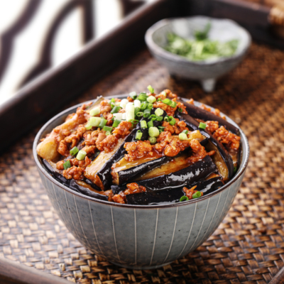 菜字头肉末茄子400g*10包砂锅菜商用家用速食预制快手半成品菜