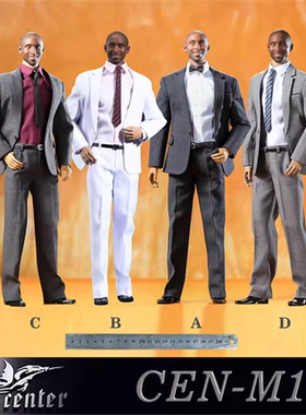 1/6男兵人 Toy center M15 科比乔丹詹姆斯西装 M36 素体用 现货