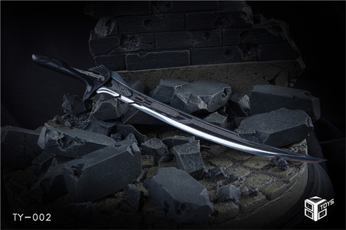 现货 86TOYS手工坊 1/6 兵人刀模型 TY-002 合金大马士革武器模型