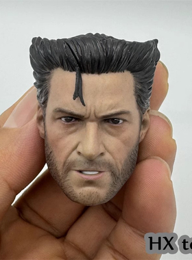 1/6男兵人金刚狼头雕X战警逆转未来金刚狼5.0头雕适合HT素体 非HT