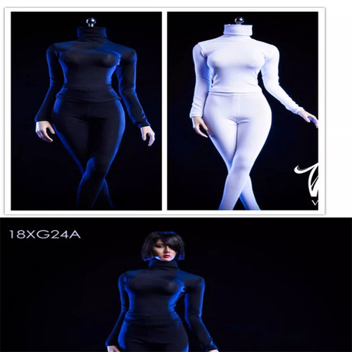 现货 VSTOYS 1/6兵人18XG24 紧身衣裤 秋衣潜行服 适合包胶女素体