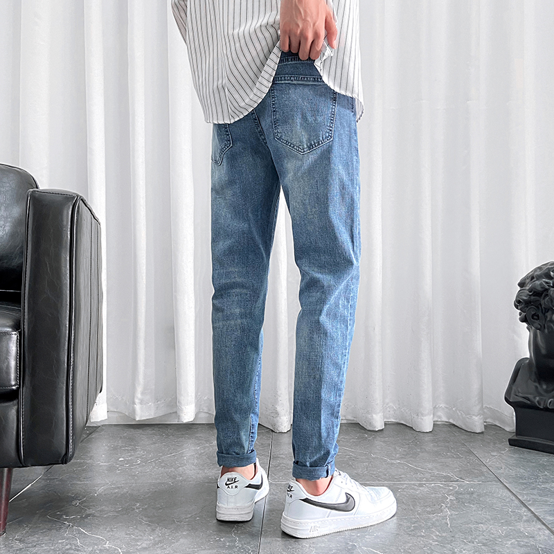 合体小直筒版型 品质好货 男士百搭牛仔裤