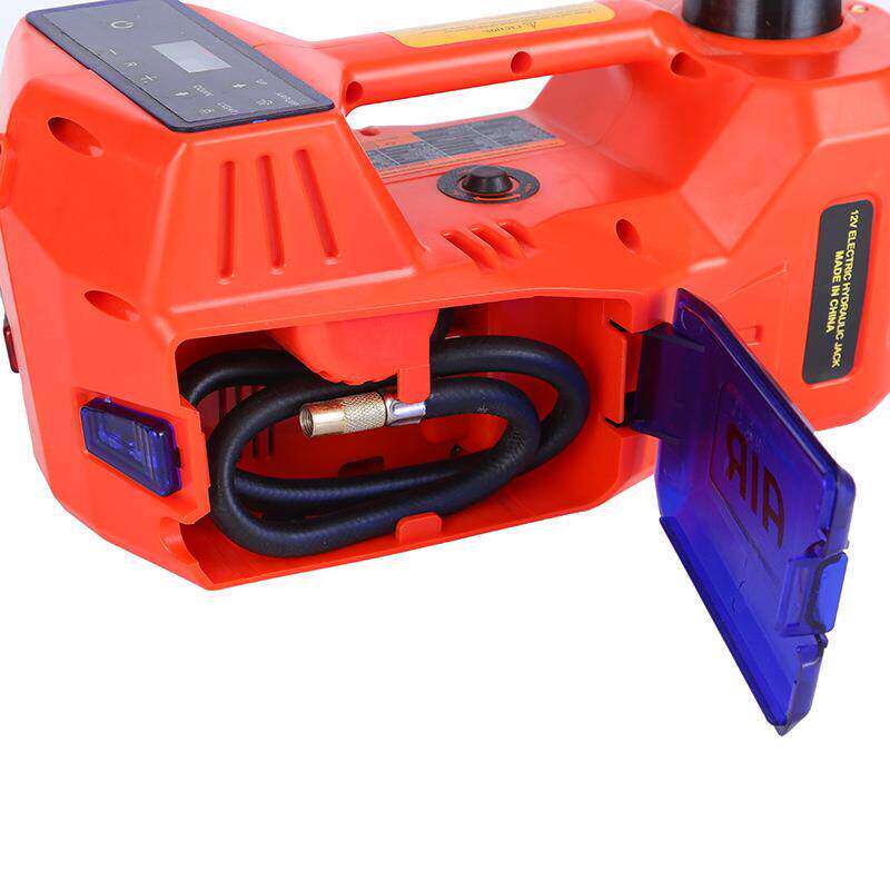 触屏车载液压电动千斤顶12V汽车充气泵5吨大型越野车轿车换胎工具