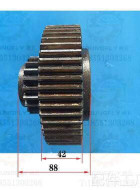 上海二机求精C610 C61505A L-5 L-5A车床2018双联21/56齿内齿26齿