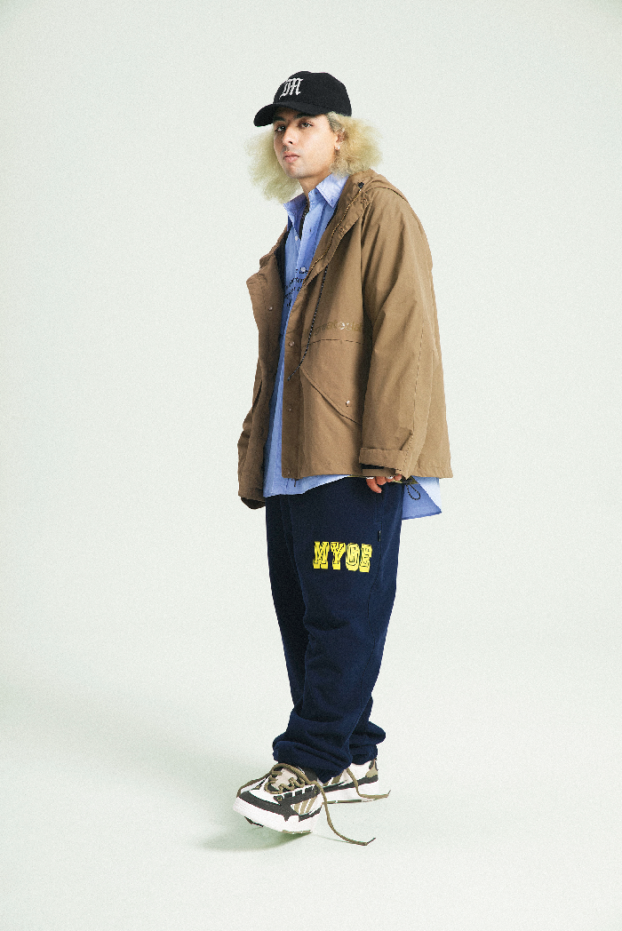 myge宽松冲锋衣连帽防泼水防风