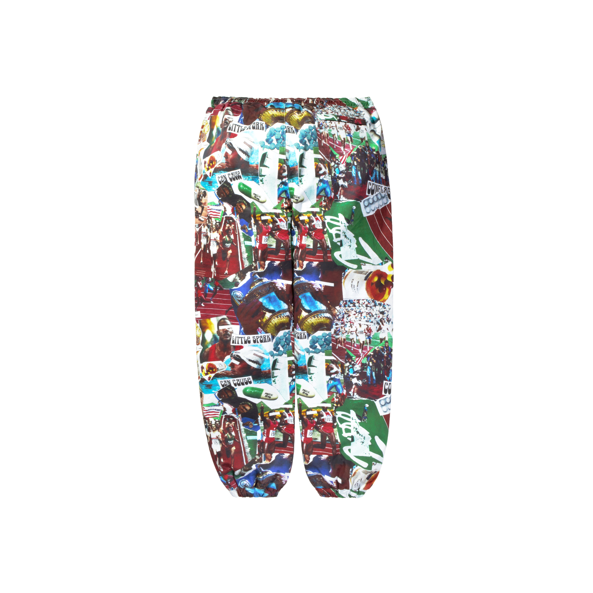 MYGE满印图案束脚宽松潮流休闲裤