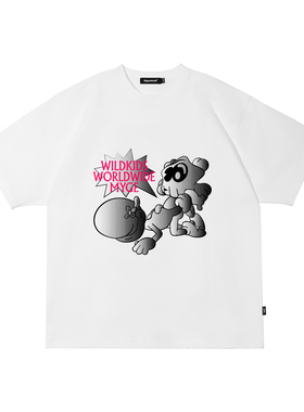 MYGE品牌形象STAR冲破界定图形标语印花T恤