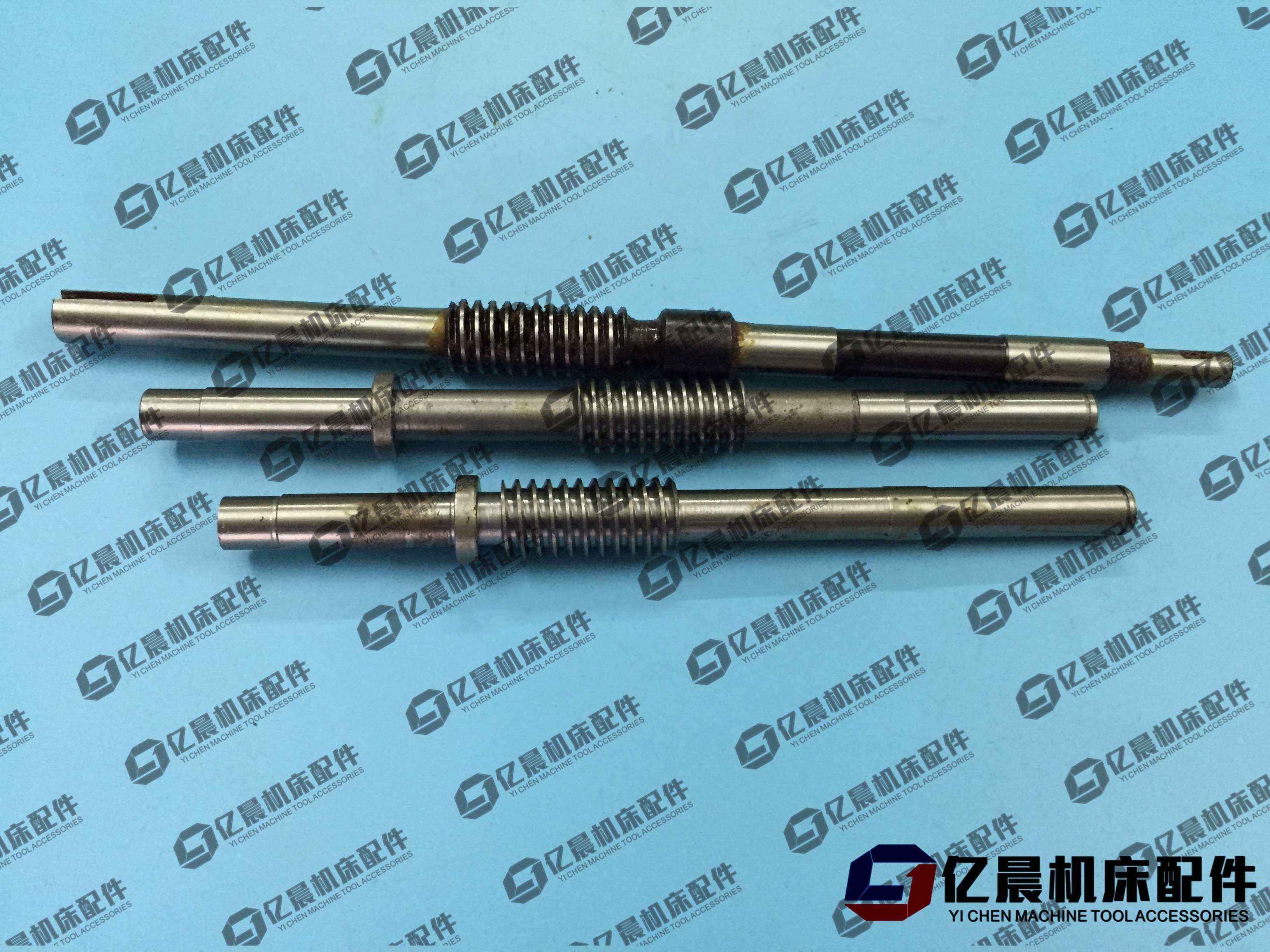 机床配件中捷机床厂摇臂钻床z3032机床配件蜗杆长292/长275/长375