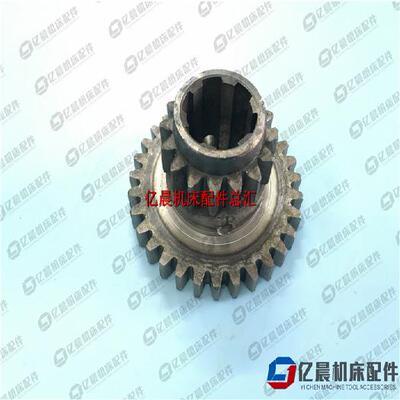 机床配件中捷机床厂Z3080X25 Z3063双联齿轮61336 Z16/31 孔6-35X