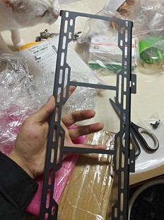 太阳神机箱风扇支架改装 360水冷 前置支架支持12CM和14CM风扇安装