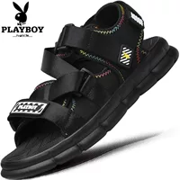 Playboy chất lượng mùa hè phiên bản Hàn Quốc đẹp trai của sandal thể thao hàng ngày mạnh mẽ giày chống trượt đi biển nam - Giày thể thao / sandles dép quai hậu bitis nữ