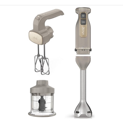英国代购Ninja Hand Blender Mixer Chopper3合1手持搅拌器切菜机
