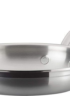 美国代购Hestan ProBond Stainless Steel Skillet 不锈钢煎锅