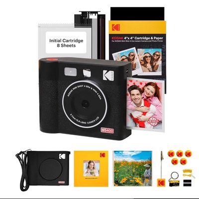 美国代购KODAK Mini Shot 4 ERA Instant Camera拍立得 照片打印