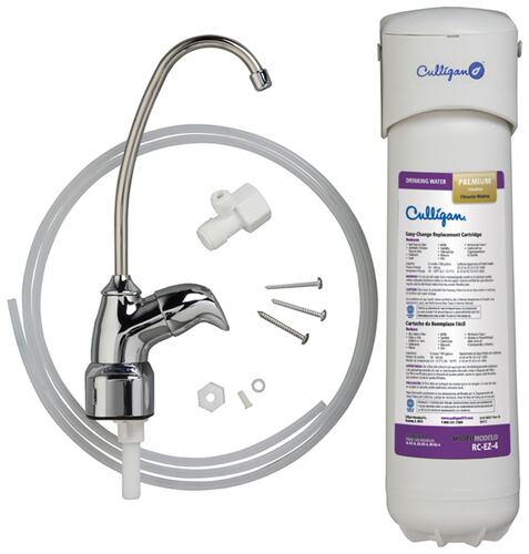 海外精品美国Culligan US-EZ-4豪华版厨下式净水器含水龙头