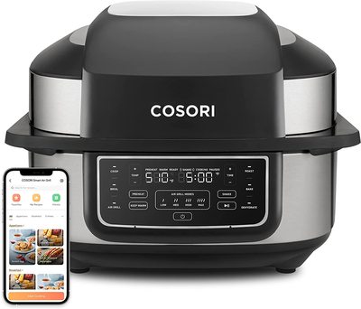 美国代购COSORI Grill Air Fryer 8合1多功能电烤箱空炸机120v