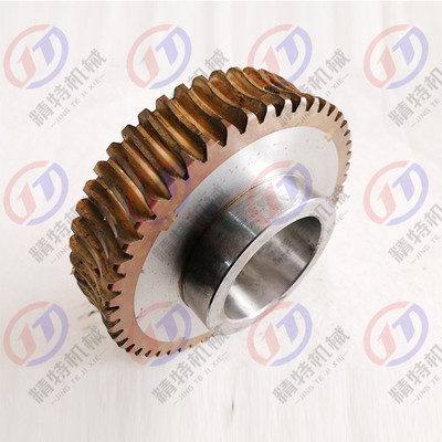 工作台涡蜗轮3135齿数52沈阳中捷镗床T68/T611/HCT6511内孔68高60
