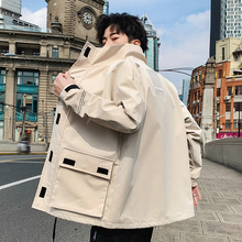 ins工装 春季 夹克男装 韩版 外套男士 潮流休闲潮牌春秋衣服2019新款