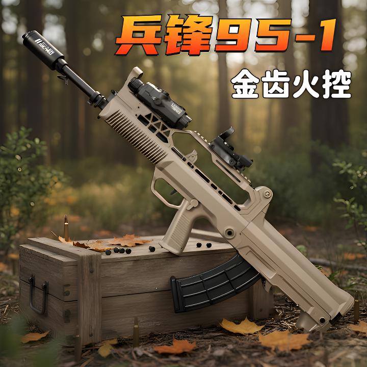 95-1电动连发QBZ97玩具枪图片