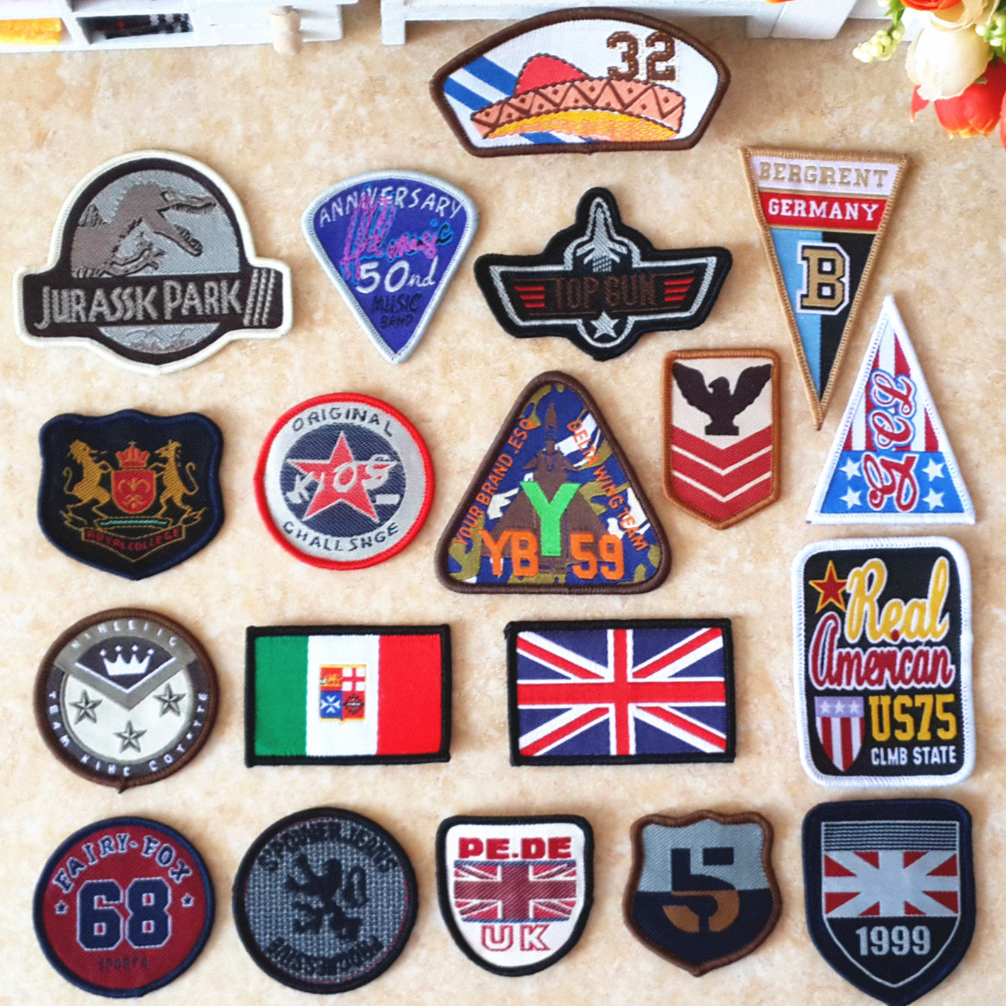 个性徽章补丁贴布贴 校园风袖章胸章服装辅料织唛 无背胶款徽章,居家布艺,布贴,淘宝优惠券,粉丝福利购,淘宝优惠卷