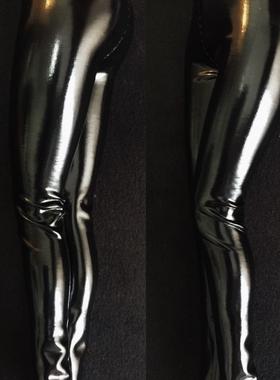 现货 1/6女兵人服饰 PH UD JO皮裤 黑色亮皮弹力裤 弹力短裙模型
