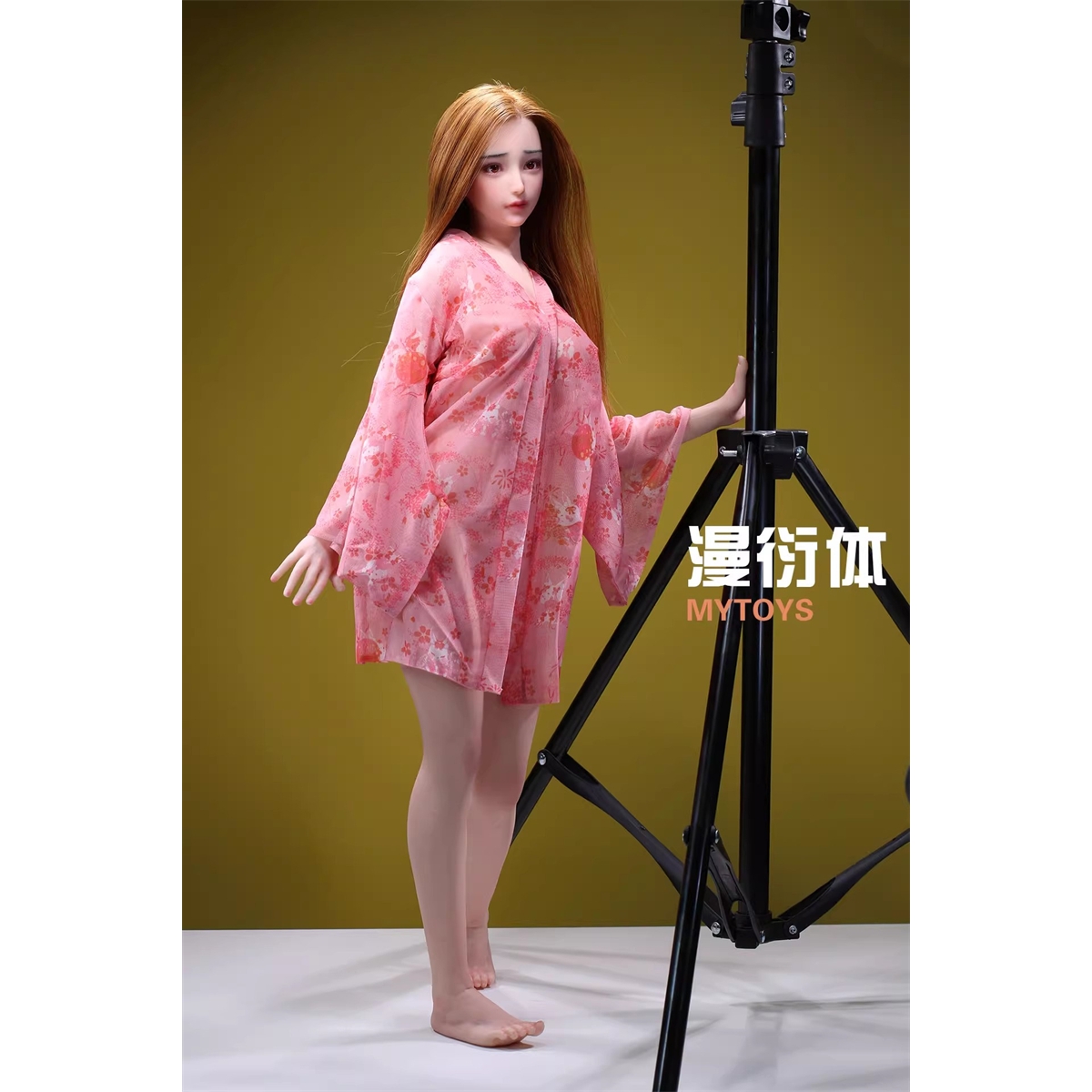 漫衍体汉服性感睡袍 70cm高可动人偶穿 软体医用硅胶素体