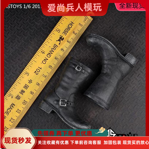 ASTOYS 1/6兵人 AS003 终结者2 T2 阿诺T800 靴子 鞋 非HT 现货