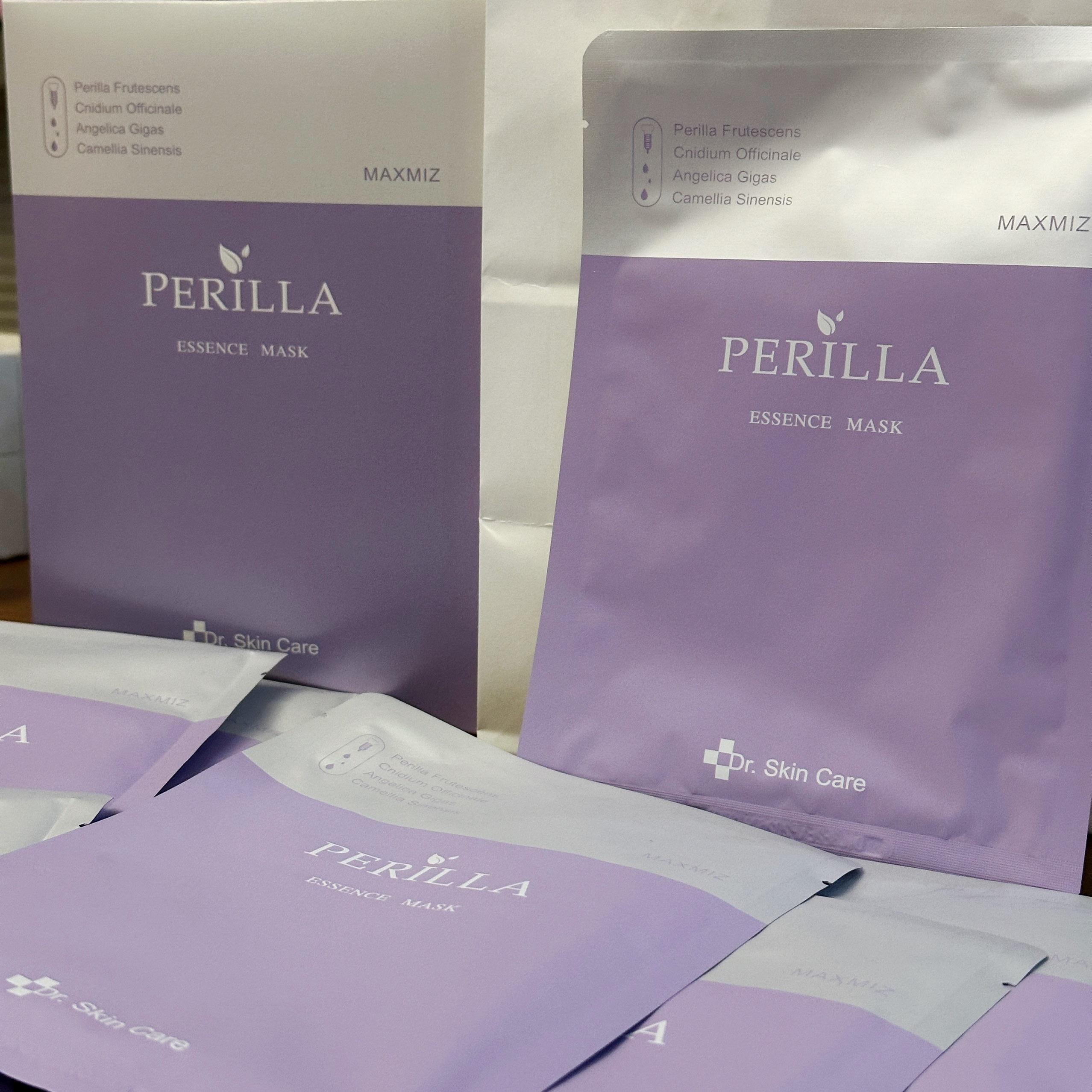 Dr.Skin care韩国正品紫苏修护面膜晒后补水抑制色素舒缓补水保湿