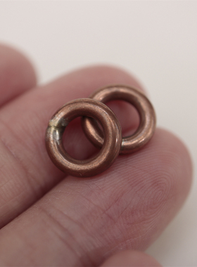 利马铜材质挂环藏式文玩配饰