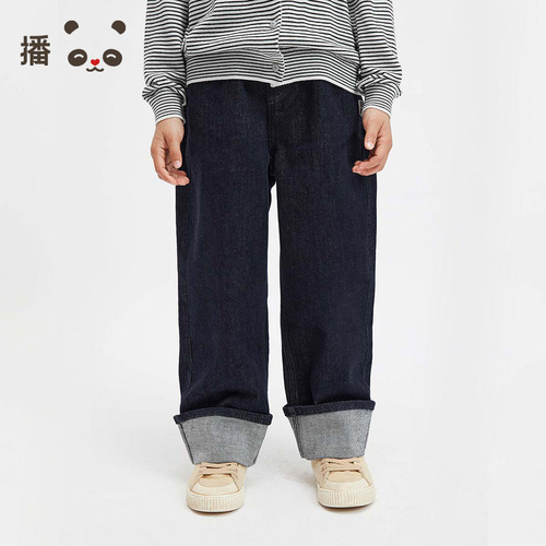休闲松紧裤腰