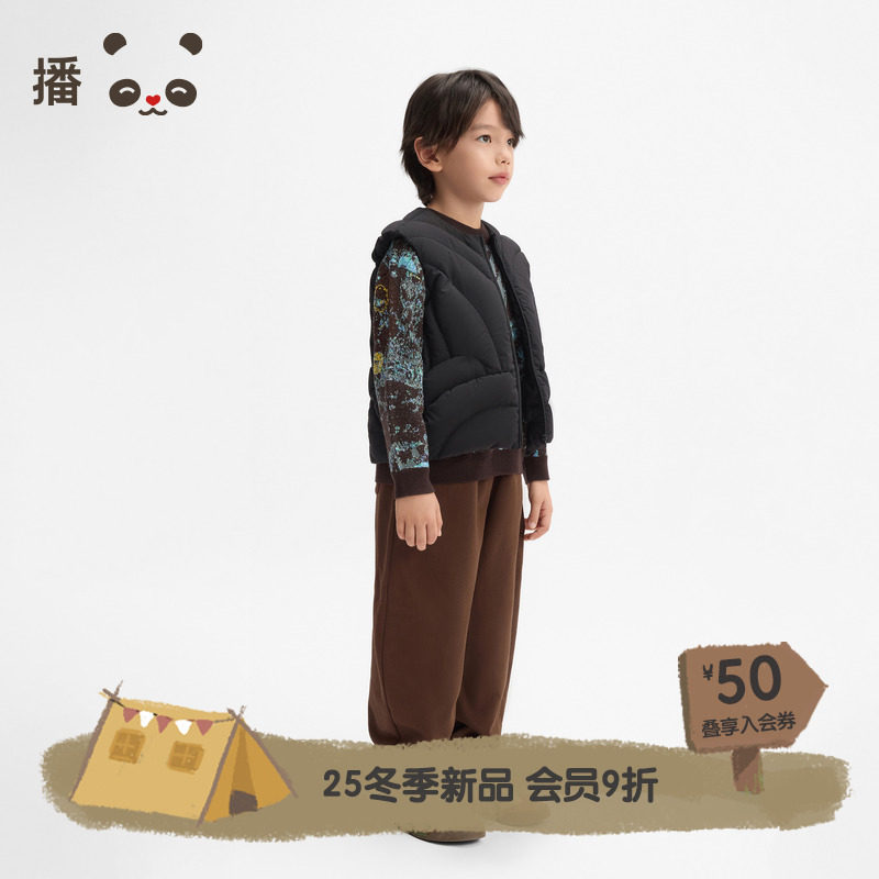 轻薄简约立体填充百搭羽绒马甲