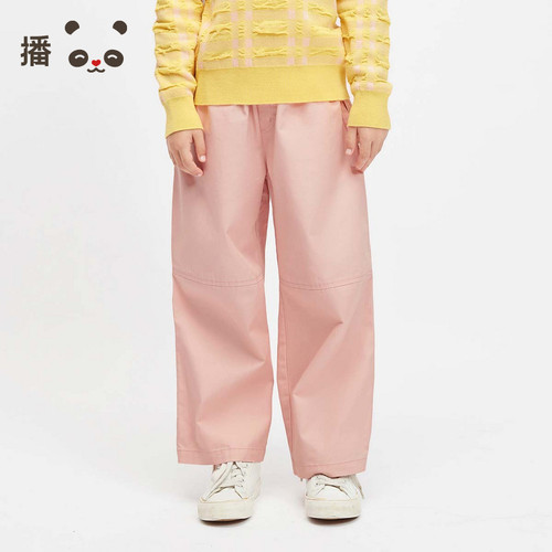 休闲松紧裤腰