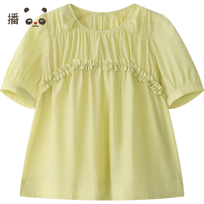 原创设计花边设计花式上衣